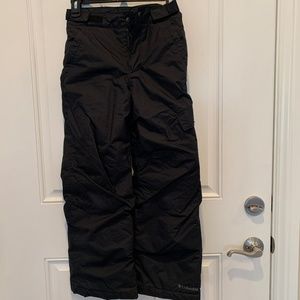 Columbia Girl's Snow Pant in Black